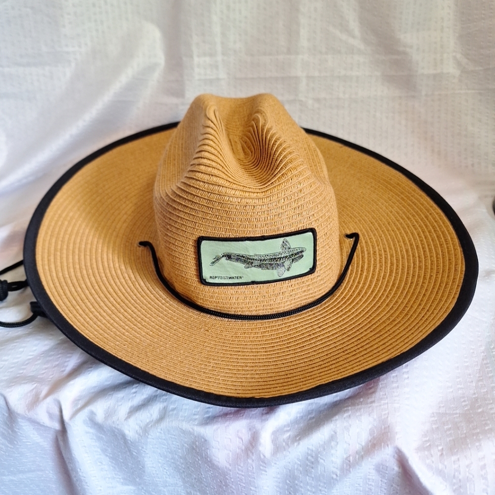 Adult Rep Your Water River Shade 100% Paper Core Hat for Fishing